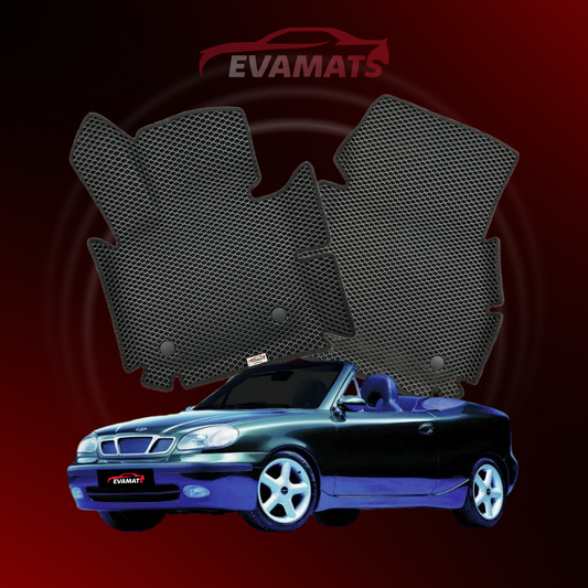 Car mats EVAMATS for Daewoo Lanos 1 gen 1997-2008 year CABRIO