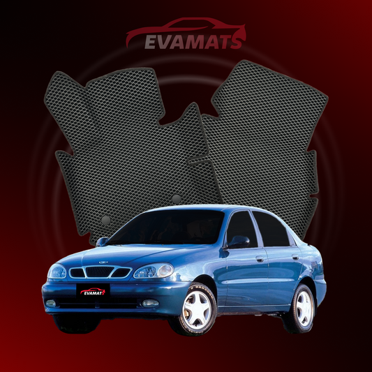 Car mats EVAMATS for Daewoo Lanos 1 gen 1997-2008 year SEDAN