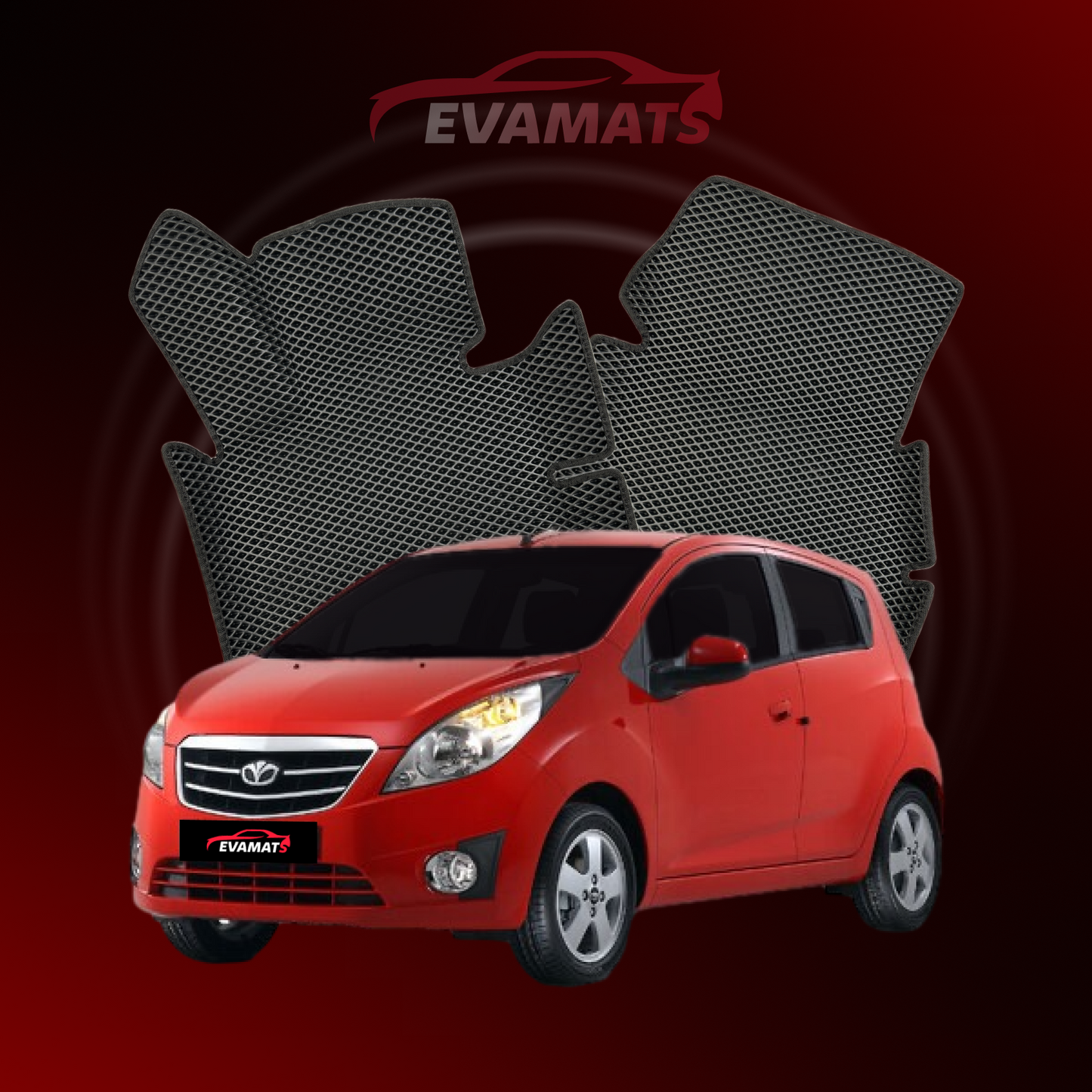 Car mats EVAMATS for Daewoo Matiz 3 gen 2009-2016 year HATCHBACK 5 door