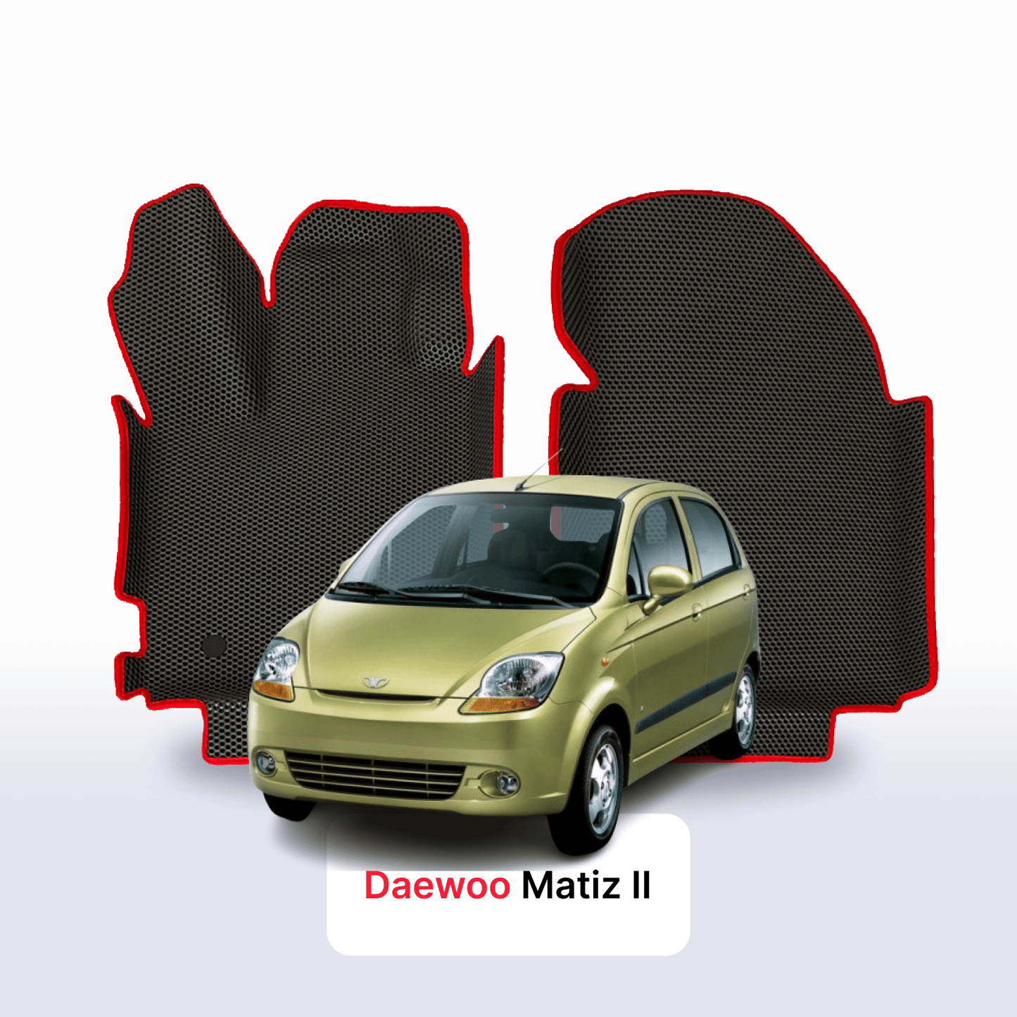 Car mats EVAMATS for Daewoo Matiz 2 gen 2005-2011 year HATCHBACK 5 door