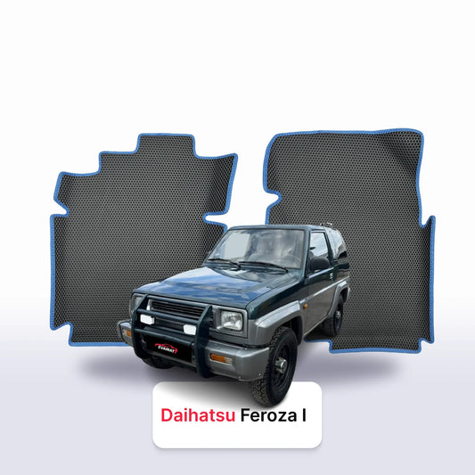 Car mats EVA for Daihatsu Feroza 1 gen 1989-1998 year SUV