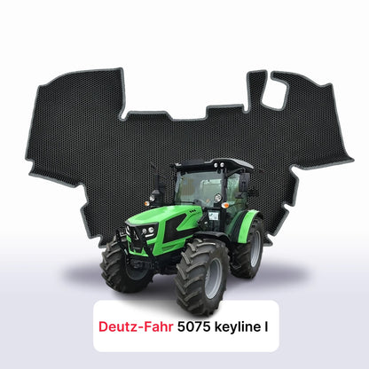Car mats EVAMATS for Deutz-Fahr 5075 keyline 1 gen 2019-2024 year TRACTOR