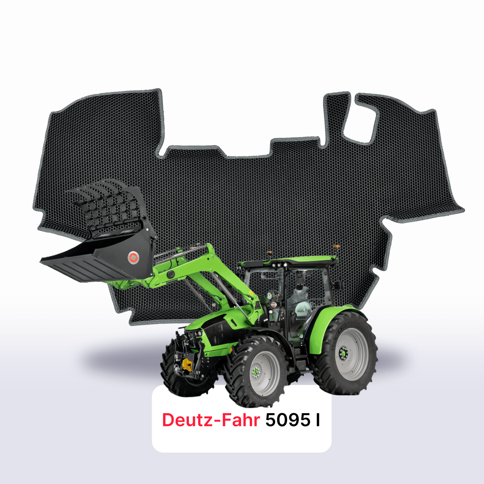 Car mats EVA for Deutz-Fahr 5095 1 gen 2021-2024 year TRACTOR