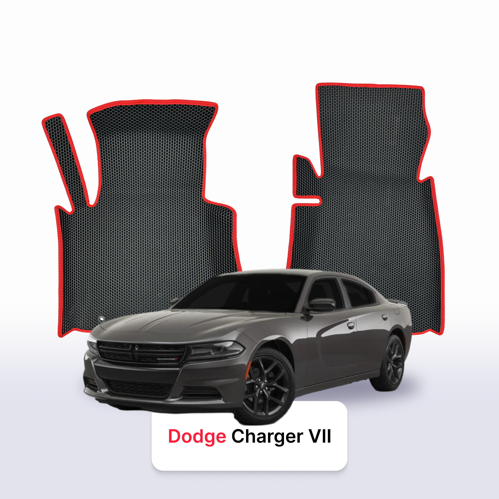 Car mats EVA for Dodge Charger(LD) 6 gen 2010-2024 year SEDAN