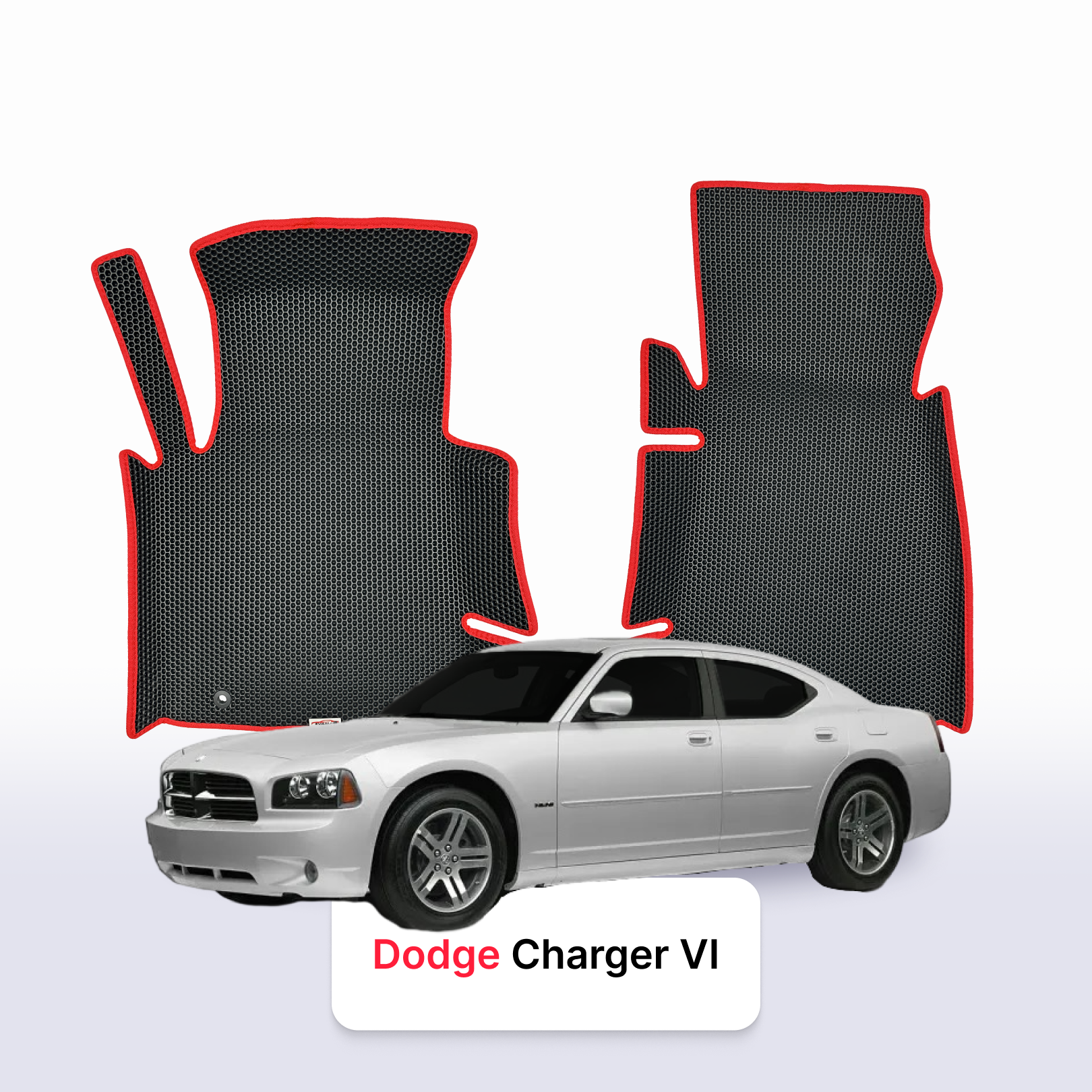 Car mats EVA for Dodge Charger(LX) 6 gen 2005-2010 year SEDAN