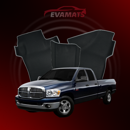 Alfombrillas de coche EVAMATS para Dodge RAM(DRDH) 3ª generación 2001-2009 PICK-UP cabina doble