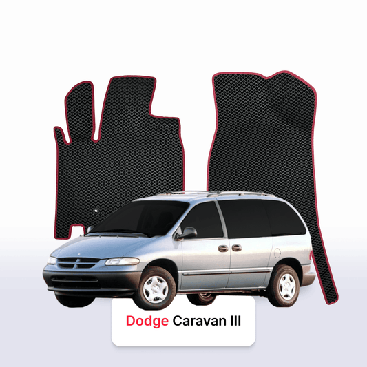 Car mats EVAMATS for Dodge Caravan 3 gen 1995-2000 year MINIVAN
