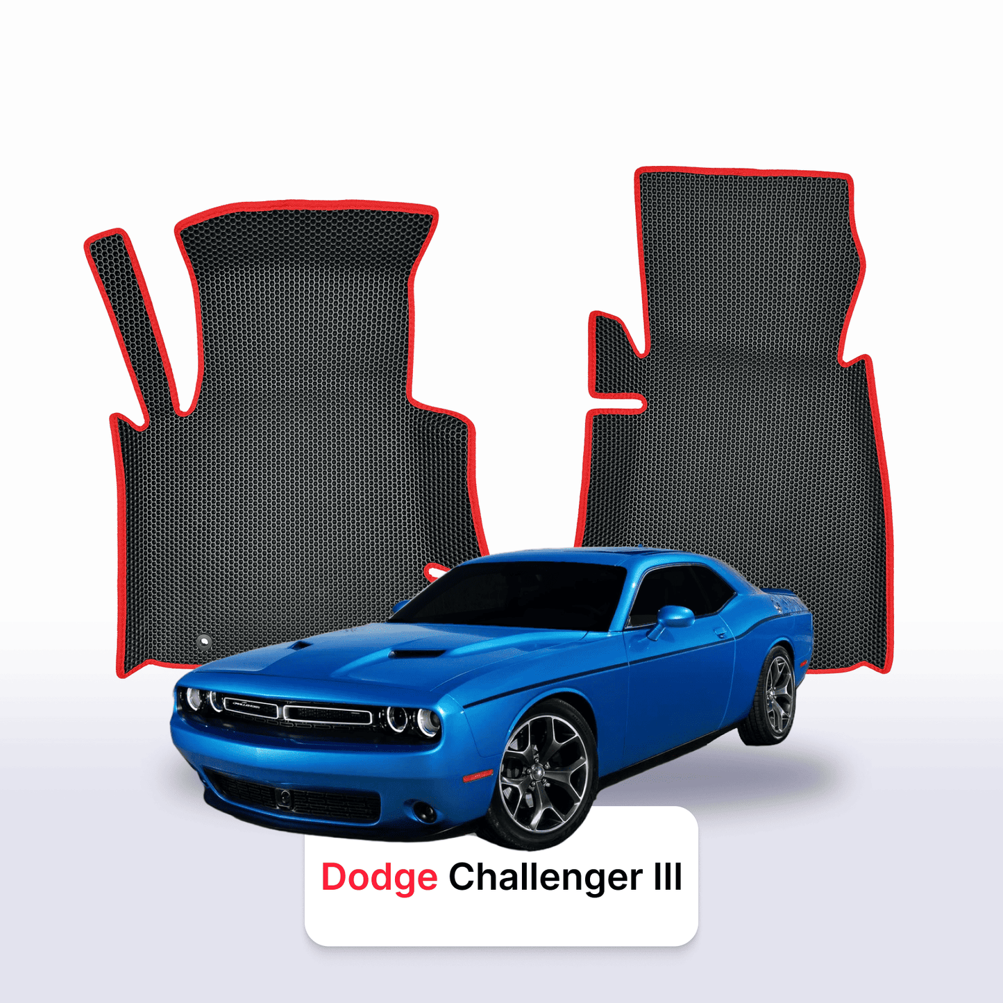 Car mats EVAMATS for Dodge Challenger 3 gen 2008-2024 year COUPE