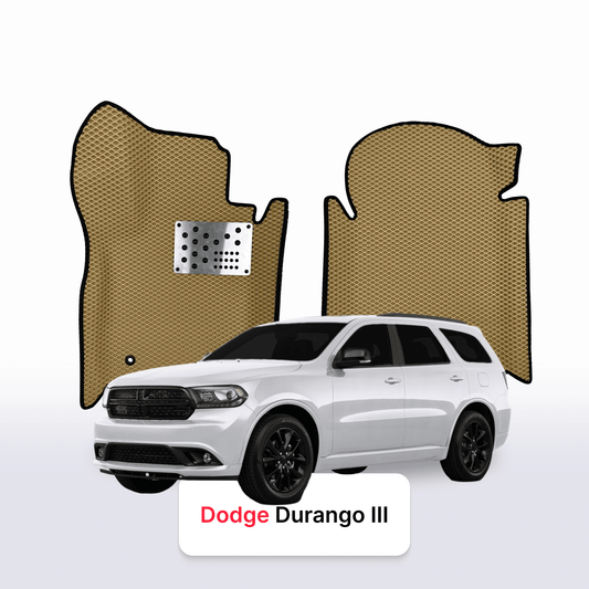 Car mats EVAMATS for Dodge Durango 3 gen 2010-2028 year SUV