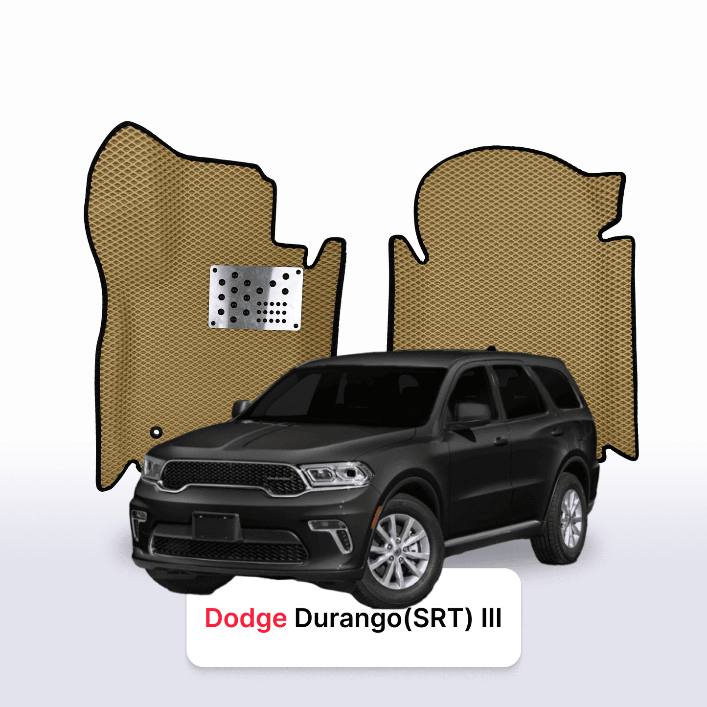 Car mats EVAMATS for Dodge Durango(SRT) 3 gen 2013-2025 year SUV