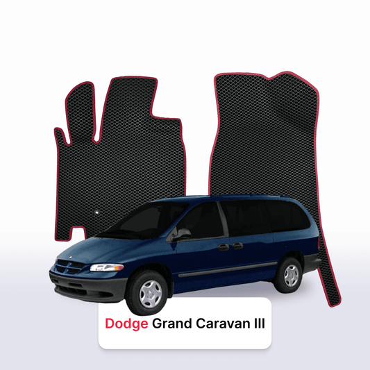 Car mats EVAMATS for Dodge Grand Caravan 3 gen 1995-2000 year MINIVAN