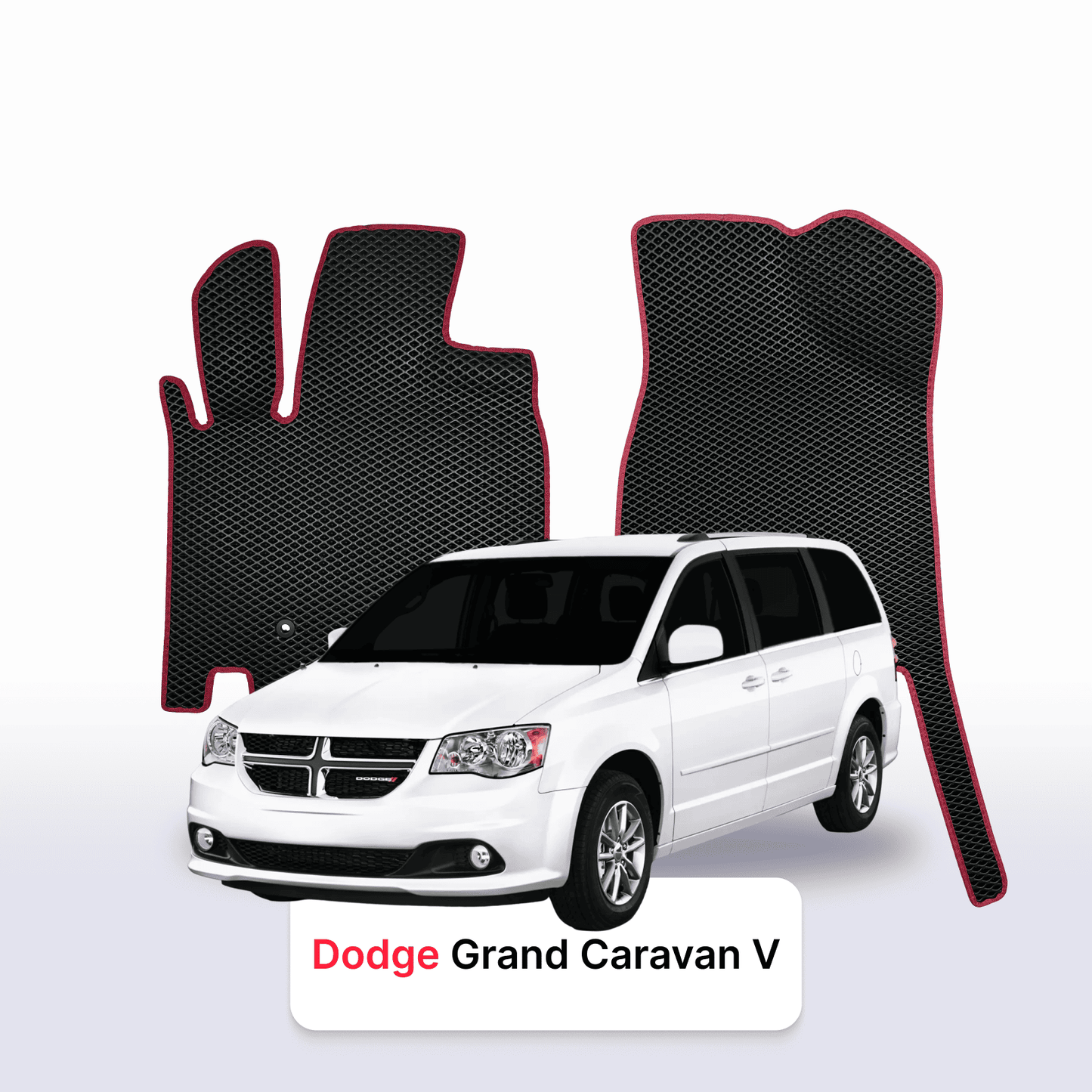 Car mats EVAMATS for Dodge Grand Caravan 5 gen 2007-2020 year MINIVAN