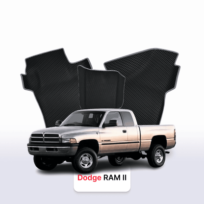 Car mats EVAMATS for Dodge RAM(BRBE) 2 gen 1993-2002 year PICK-UP one-and-half cabin