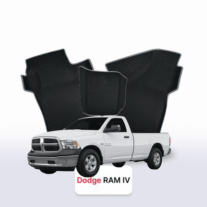 Car mats EVA for Dodge RAM(DSDJ) 4 gen 2008-2019 year PICK-UP single cabin