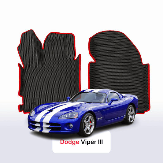Car mats EVAMATS for Dodge Viper 3 gen 2002-2007 year COUPE