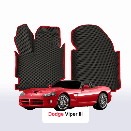 Car mats EVAMATS for Dodge Viper 3 gen 2002-2007 year ROADSTER