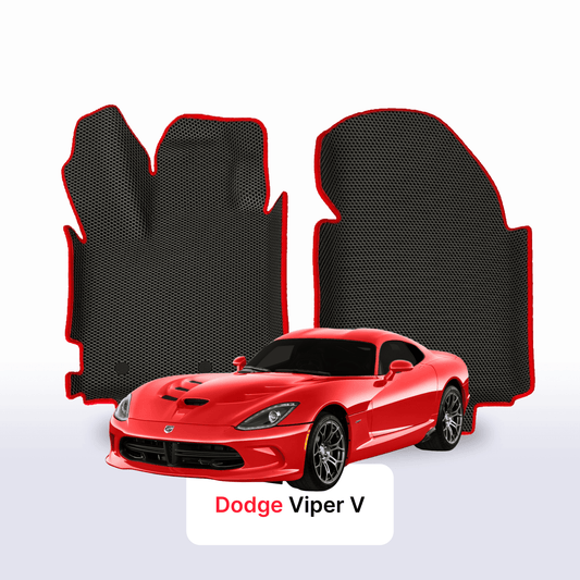 Car mats EVAMATS for Dodge Viper 5 gen 2012-2017 year COUPE