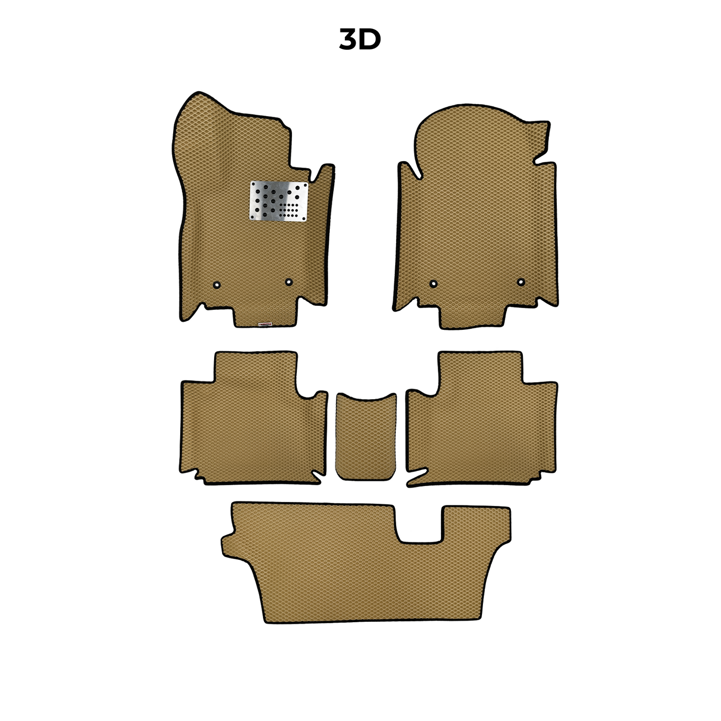 Tappetini per auto EVAMATS per Dodge Durango 1 generazione 1998-2003 anno SUV