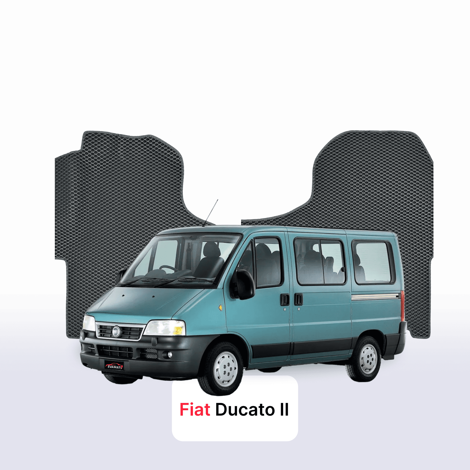 Car mats EVAMATS for FIAT Ducato 2 gen 1994-2007 year MINIVAN