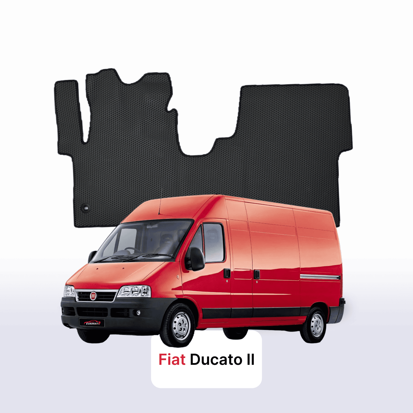 Car mats EVAMATS for Fiat Ducato 2 gen 1994-2007 year VAN