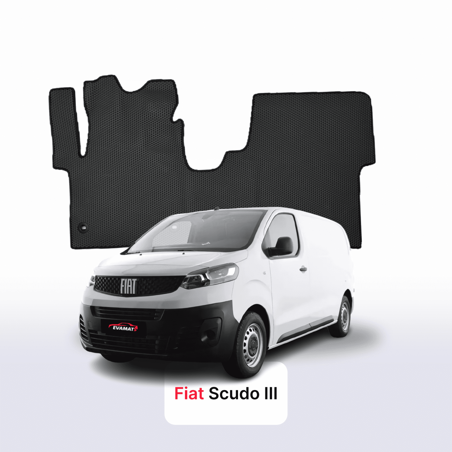 Car mats EVA for FIAT Scudo 3 gen 2022-2028 year VAN