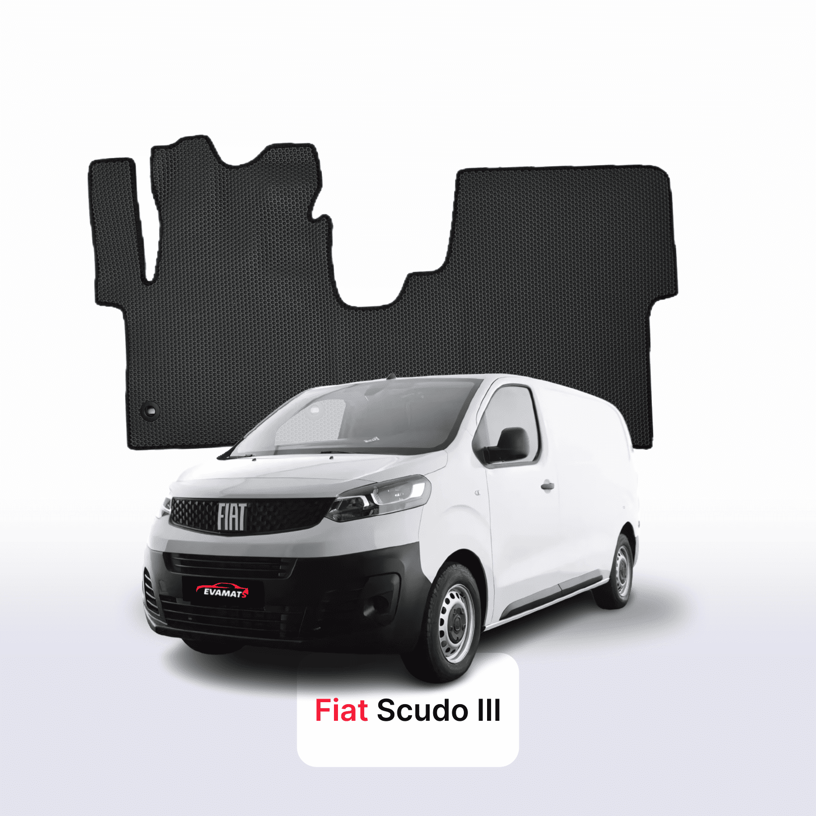 Car mats EVA for FIAT Scudo 3 gen 2022-2028 year VAN