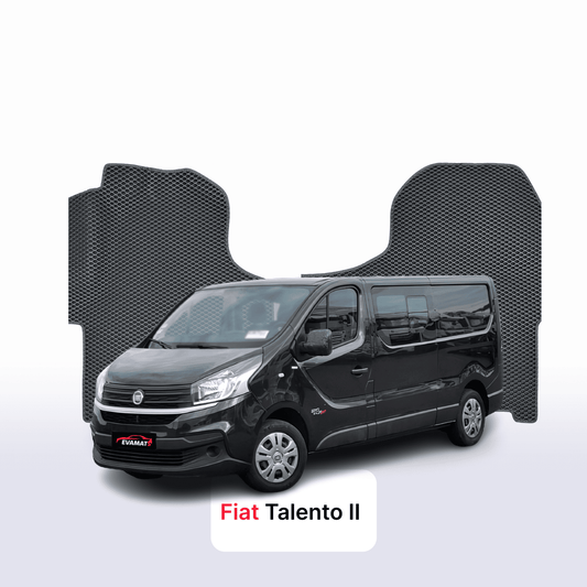 Car mats EVAMATS for Fiat Talento 2 gen 2016-2020 year MINIVAN