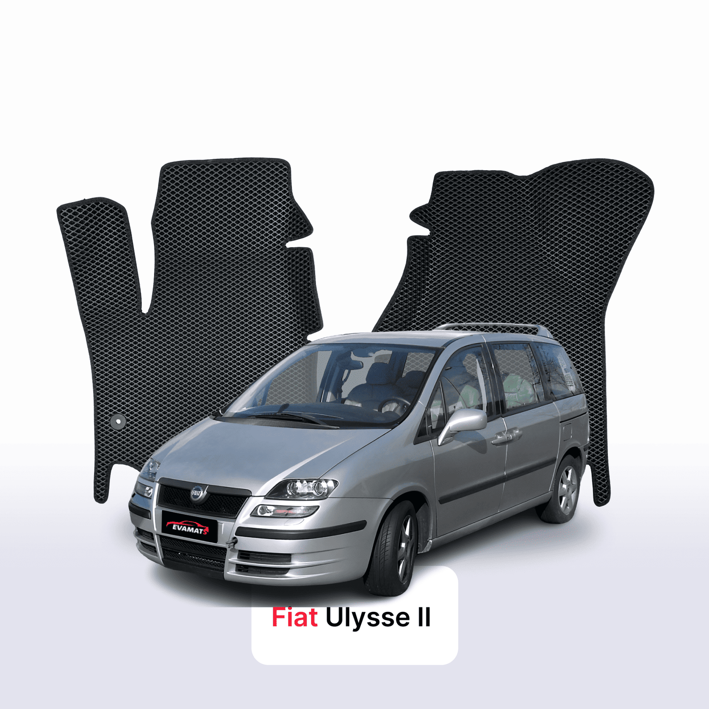Car mats EVAMATS for Fiat Ulysse 2 gen 2002-2010 year MINIVAN