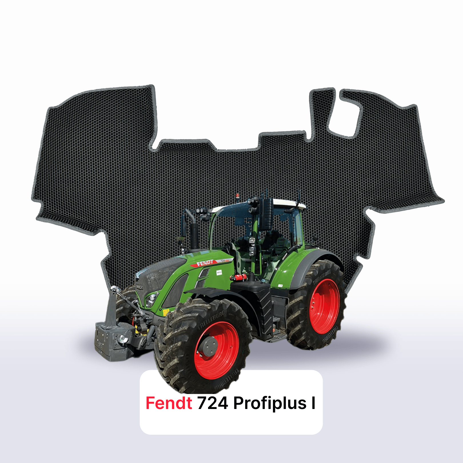 Car mats EVAMATS for Fendt 724 Profiplus 1 gen 2015-2021 year TRACTOR