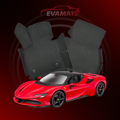 Tappetini per auto EVAMATS per Ferrari SF90 Stradale 1 generazione 2019-2025 anno Hybrid COUPE