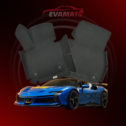 Autokoberce EVAMATS pro Ferrari SF90 Stradale (XX) 1 gen 2019-2025 rok Hybrid CABRIO