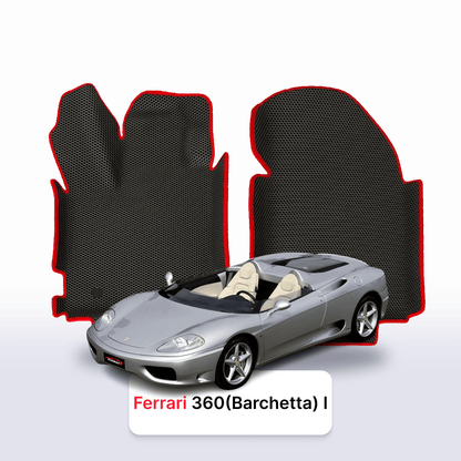 Car mats EVAMATS for Ferrari 360 (Barchetta) 1 gen 1999-2005 year SPEEDSTER