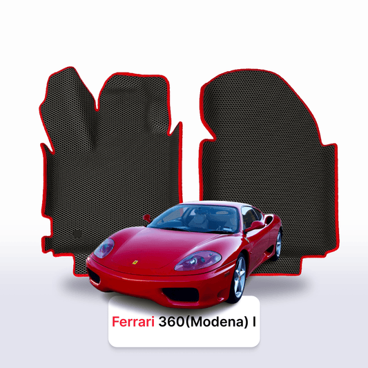 Car mats EVAMATS for Ferrari 360 (Modena) 1 gen 1999-2005 year COUPE
