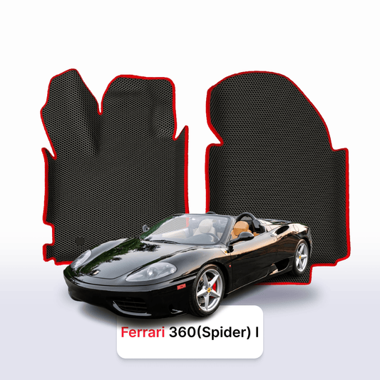Car mats EVAMATS for Ferrari 360 (Spider) 1 gen 1999-2005 year SPEEDSTER