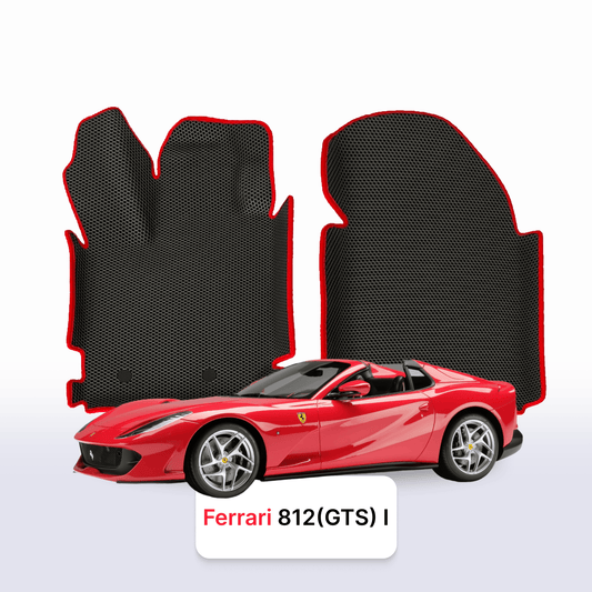 Car mats EVAMATS for Ferrari 812 (GTS) 1 gen 2017-2024 year ROADSTER