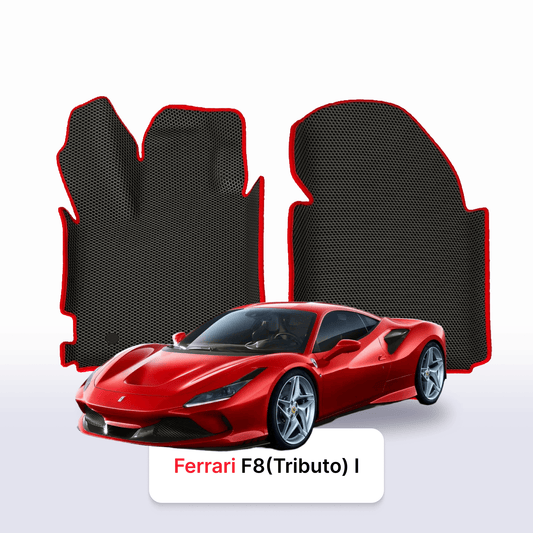 Car mats EVAMATS for Ferrari F8 (Tributo) 1 gen 2019-2023 year COUPE