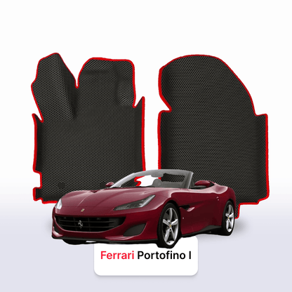 Car mats EVAMATS for Ferrari Portofino 1 gen 2017-2023 year CABRIO