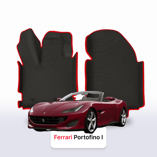 Car mats EVAMATS for Ferrari Portofino 1 gen 2017-2023 year CABRIO