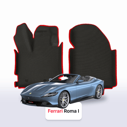Car mats EVAMATS for Ferrari Roma(Spider) 1 gen 2019-2025 year CABRIO