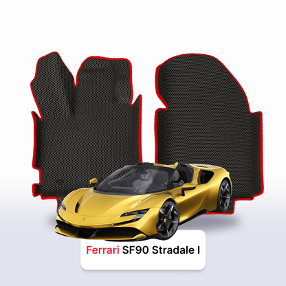 Car mats EVA for Ferrari SF90 Stradale 1 gen 2019-2028 year Hybrid ROADSTER
