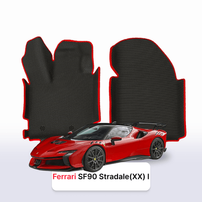 Car mats EVAMATS for Ferrari SF90 Stradale (XX) 1 gen 2019-2025 year Hybrid COUPE
