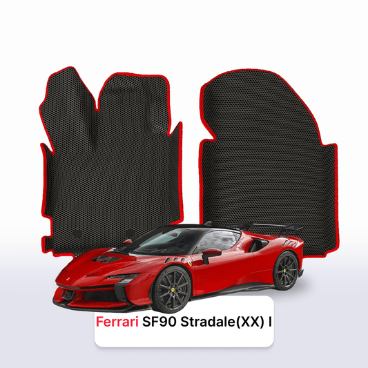 Car mats EVAMATS for Ferrari SF90 Stradale (XX) 1 gen 2019-2025 year Hybrid COUPE