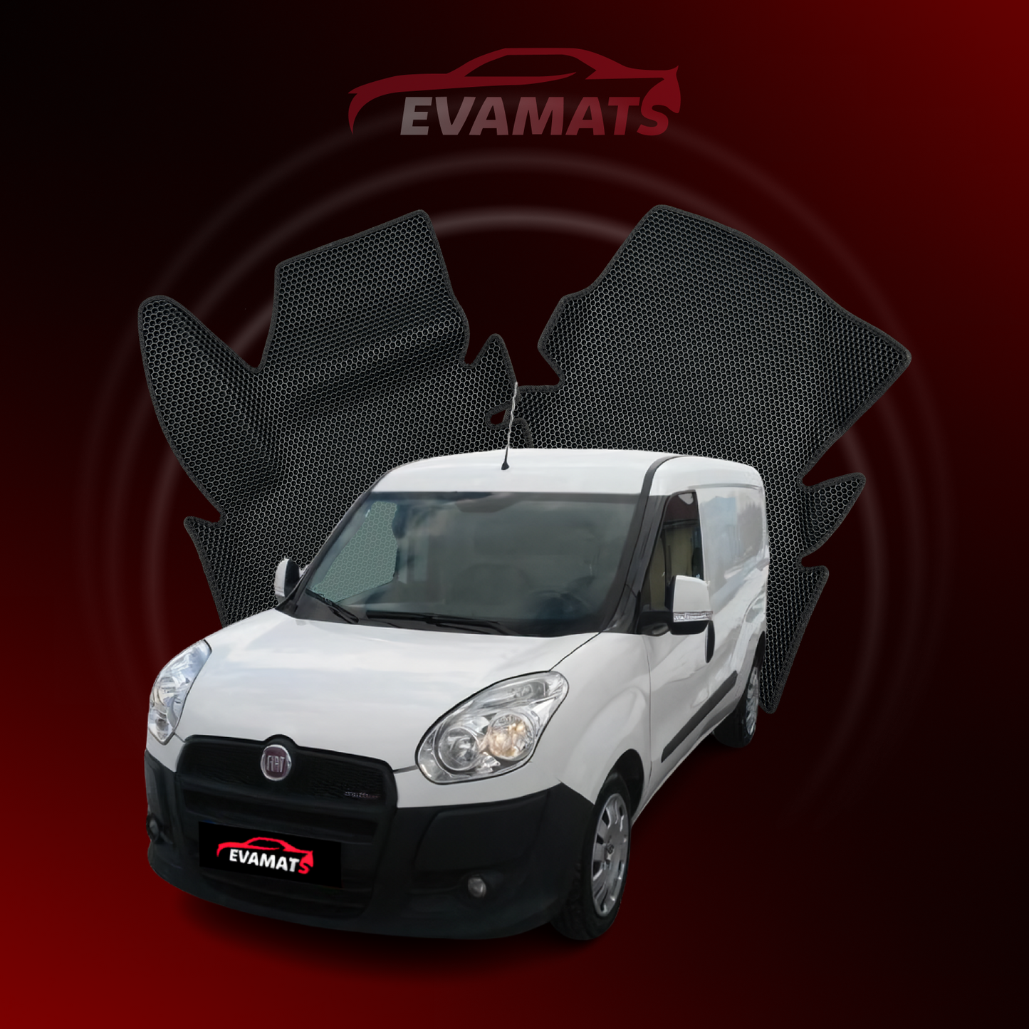 Tapis de voiture EVAMATS pour Fiat Doblo 1ère génération 2000-2015 VAN