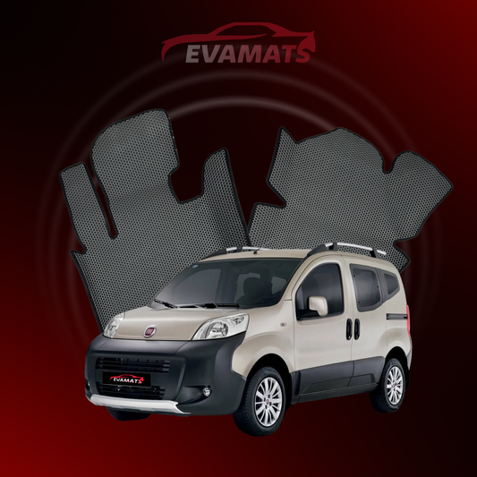 Car mats EVAMATS for Fiat Fiorino 3 gen 2007-2024 year MINIVAN