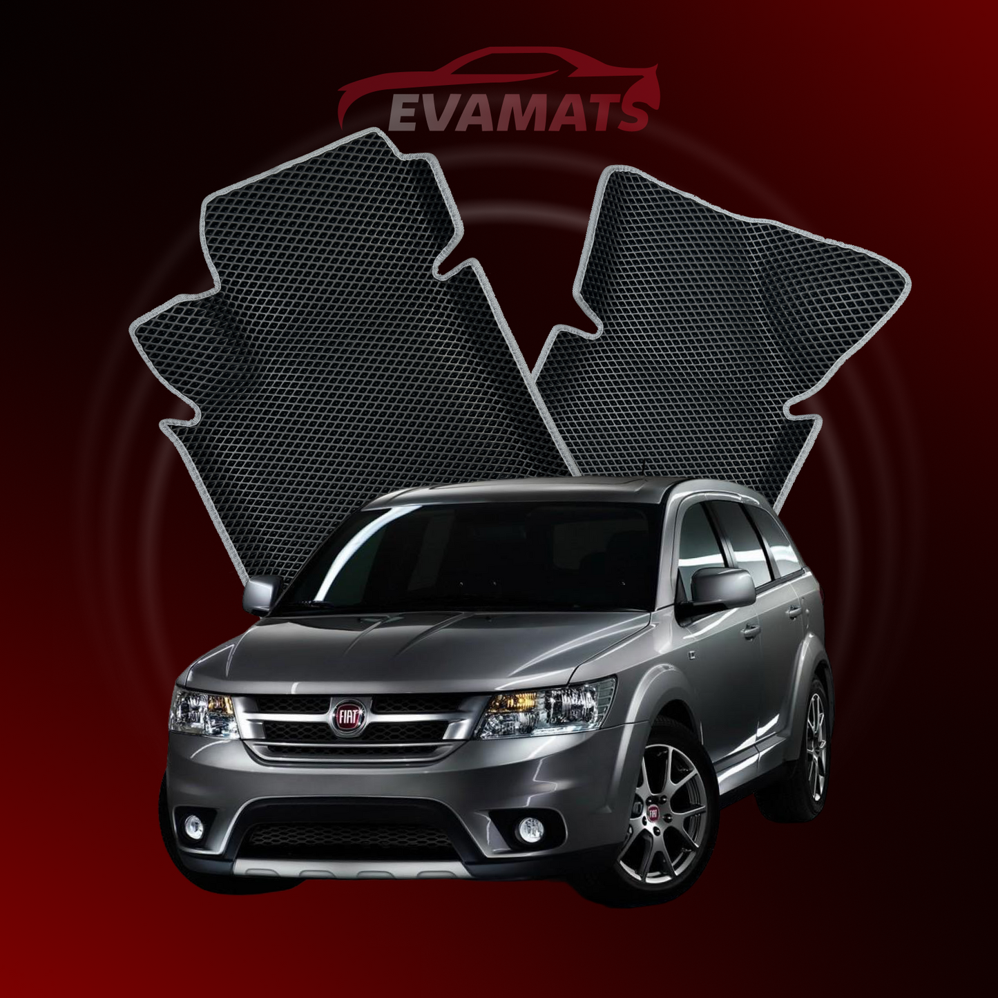 Car mats EVAMATS for Fiat Freemont 1 gen 2011-2015 year SUV