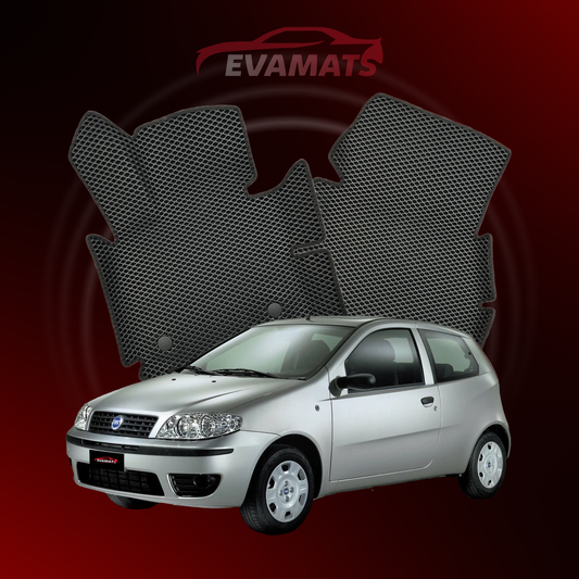 Autokoberce EVAMATS pre Fiat Punto 2 gen 1999-2011 rok HATCHBACK 3 dvere