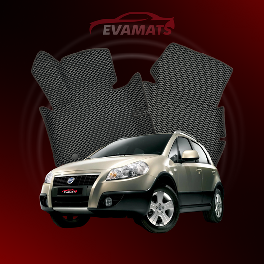 Autokoberce EVAMATS pre Fiat Sedici 1. gen. 2005-2014 ročník HATCHBACK 5 dverí