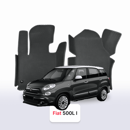 Car mats EVA for Fiat 500L(Living) 1 gen 2012-2017 year MINIVAN