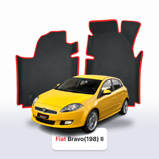 Car mats EVAMATS for Fiat Bravo(198) 2 gen 2007-2014 year HATCHBACK 5 door