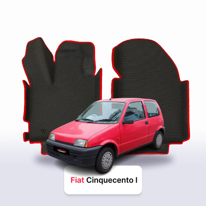Car mats EVAMATS for Fiat Cinquecento 1 gen 1981-1998 year HATCHBACK 3 door